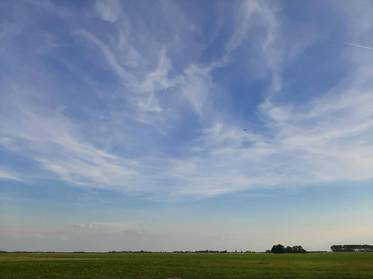 Glamping De Vrije Wind, Tentverhuur Houwerzijl Экстерьер фото