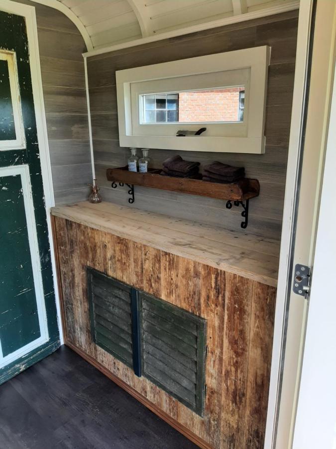 Glamping De Vrije Wind, Tentverhuur Houwerzijl Экстерьер фото